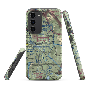 Moore Airfield (01NH) VFR Sectional Samsung Phone Case