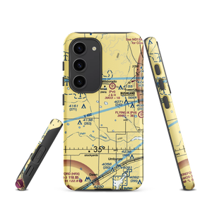Moore Airport (1TE6) VFR Sectional Samsung Phone Case
