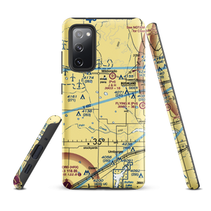 Moore Airport (1TE6) VFR Sectional Samsung Phone Case