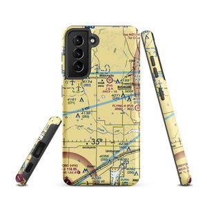 Moore Airport (1TE6) VFR Sectional Samsung Phone Case