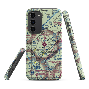 Moore County Airport (SOP) VFR Sectional Samsung Phone Case