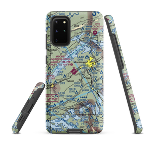 Moore Murrell Airport (MOR) VFR Sectional Samsung Phone Case