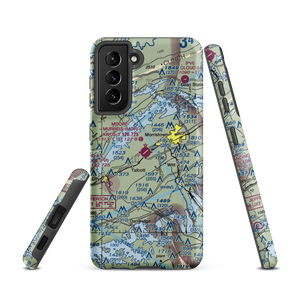 Moore Murrell Airport (MOR) VFR Sectional Samsung Phone Case