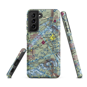 Moore Murrell Airport (MOR) VFR Sectional Samsung Phone Case