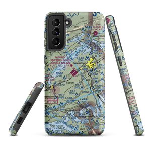 Moore Murrell Airport (MOR) VFR Sectional Samsung Phone Case