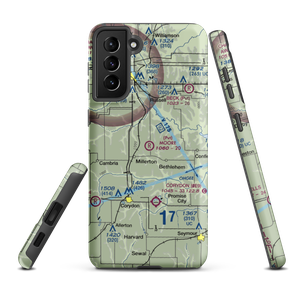 Moore Private Airport (0IA5) VFR Sectional Samsung Phone Case