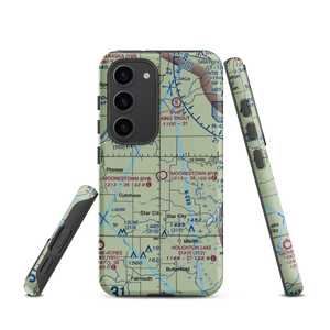 Moorestown Airpark (6Y0) VFR Sectional Samsung Phone Case