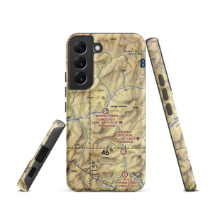 Moose Creek /US Forest Service/ Airport (1U1) VFR Sectional Samsung Phone Case