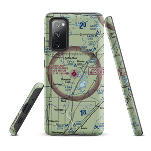Moose Lake Carlton County Airport (MZH) VFR Sectional Samsung Phone Case