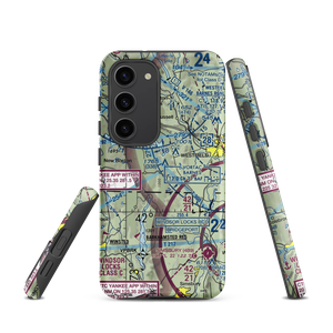 Morehaven Airport (MA43) VFR Sectional Samsung Phone Case