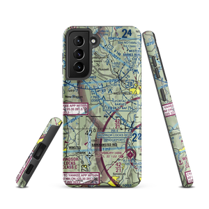 Morehaven Airport (MA43) VFR Sectional Samsung Phone Case