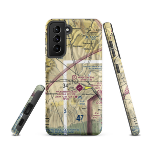 Moreton Airpark (23AZ) VFR Sectional Samsung Phone Case