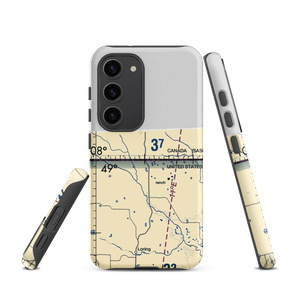 Morgan Airport (7U4) VFR Sectional Samsung Phone Case