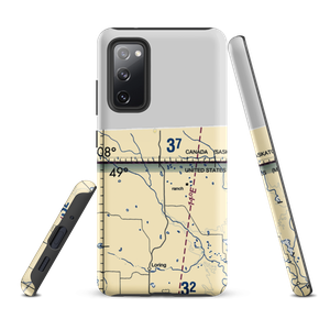 Morgan Airport (7U4) VFR Sectional Samsung Phone Case