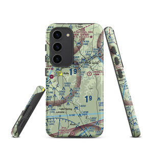 Morgan Airport (MO02) VFR Sectional Samsung Phone Case