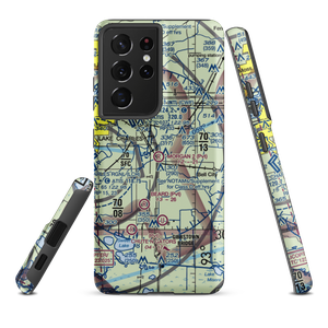 Morgan Crop Service Nr 2 Airport (3LA6) VFR Sectional Samsung Phone Case