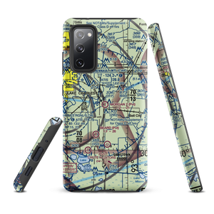 Morgan Crop Service Nr 2 Airport (3LA6) VFR Sectional Samsung Phone Case