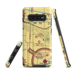 Morgan Farms Airport (8KS0) VFR Sectional Samsung Phone Case