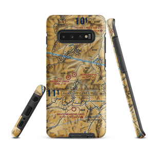 Morgan Ranch Airport (02ID) VFR Sectional Samsung Phone Case