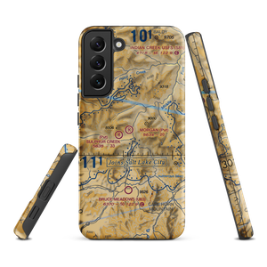 Morgan Ranch Airport (02ID) VFR Sectional Samsung Phone Case