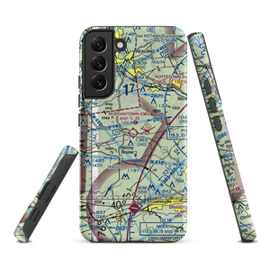 Morgantown Airport (O03) VFR Sectional Samsung Phone Case