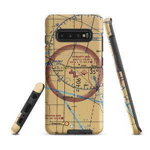 Moriarty Municipal Airport (0E0) VFR Sectional Samsung Phone Case