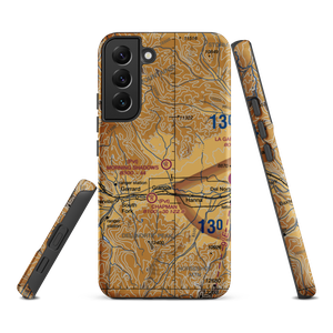 Morning Shadows Ranch Airport (CD69) VFR Sectional Samsung Phone Case