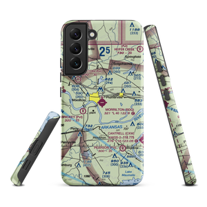 Morrilton Municipal Airport (BDQ) VFR Sectional Samsung Phone Case