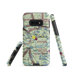 Morrilton Municipal Airport (BDQ) VFR Sectional Samsung Phone Case