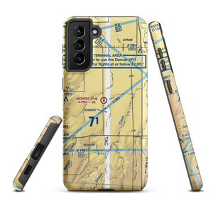 Morris Airport (CD13) VFR Sectional Samsung Phone Case