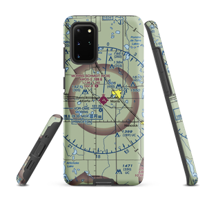 Morris Municipal - Charlie Schmidt Airport (MOX) VFR Sectional Samsung Phone Case