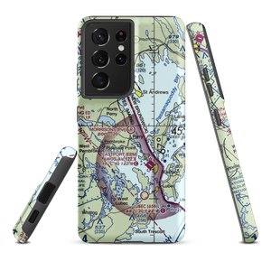 Morrison's Airport (ME88) VFR Sectional Samsung Phone Case