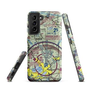 Morrisonville International Airport (WN85) VFR Sectional Samsung Phone Case