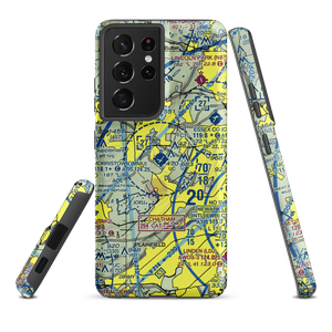 Morristown Municipal Airport (MMU) VFR Sectional Samsung Phone Case