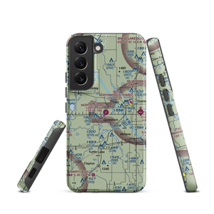 Mort's Landing Airport (0WI1) VFR Sectional Samsung Phone Case