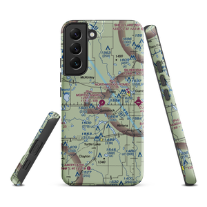 Mort's Landing Airport (0WI1) VFR Sectional Samsung Phone Case