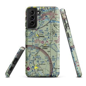 Morton's Airport (PS64) VFR Sectional Samsung Phone Case