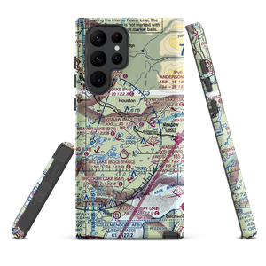 Morvro Lake Seaplane Base (80AK) VFR Sectional Samsung Phone Case