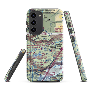 Morvro Lake Seaplane Base (80AK) VFR Sectional Samsung Phone Case