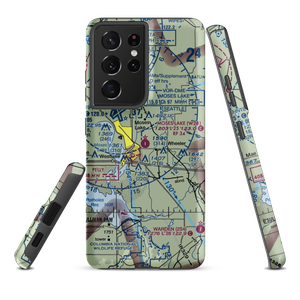 Moses Lake Municipal Airport (W20) VFR Sectional Samsung Phone Case