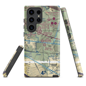 Motown Airport (5AZ6) VFR Sectional Samsung Phone Case