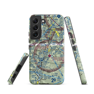 Moundsville Seaplane Base (WV44) VFR Sectional Samsung Phone Case