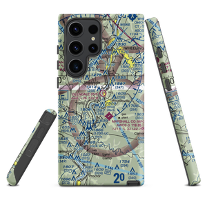 Moundsville Seaplane Base (WV44) VFR Sectional Samsung Phone Case