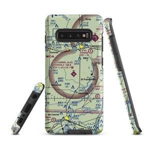 Mount Carmel Municipal Airport (AJG) VFR Sectional Samsung Phone Case