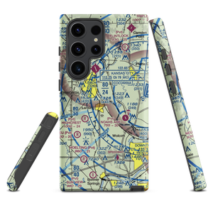 Mount Muncie Airport (72KS) VFR Sectional Samsung Phone Case