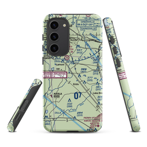 Mount Olive Farm Airport (2FA9) VFR Sectional Samsung Phone Case