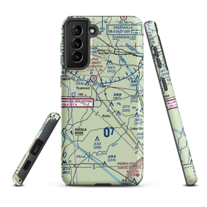 Mount Olive Farm Airport (2FA9) VFR Sectional Samsung Phone Case