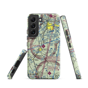 Mount Olive Municipal Airport (W40) VFR Sectional Samsung Phone Case