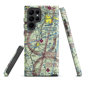 Mount Olive Municipal Airport (W40) VFR Sectional Samsung Phone Case