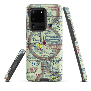 Mount Pleasant Municipal Airport (MOP) VFR Sectional Samsung Phone Case